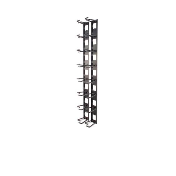 APC - Pannello di gestione cavi rack - nero - per P/N: AR3106SP, SMX1000C, SMX1…