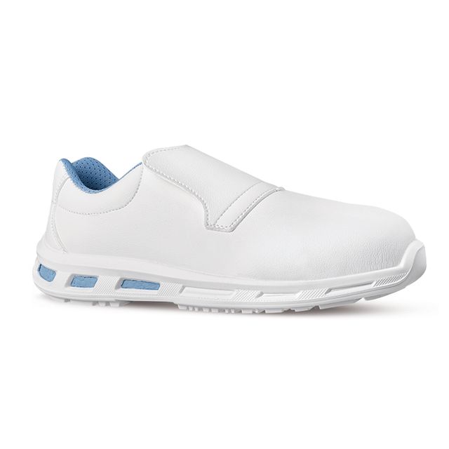 Calzatura di sicurezza Blanco S2 FO SR - pelle idrorepellente - bianco - taglia…