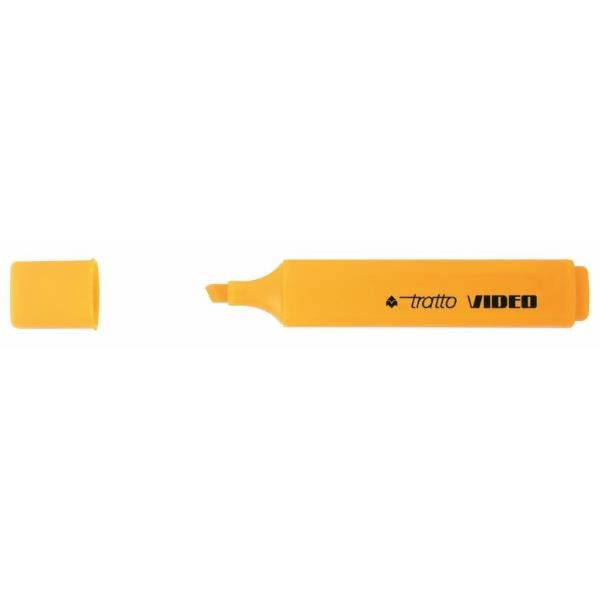 Evidenziatori Tratto Video Pastel tratto 1-5 mm arancio pastello - F83351300