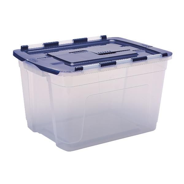 FELLOWES SCATOLA CONTENITORE IN POLIPROPILENE 43X35X59 CM COPERCHIO A CERNIERA …