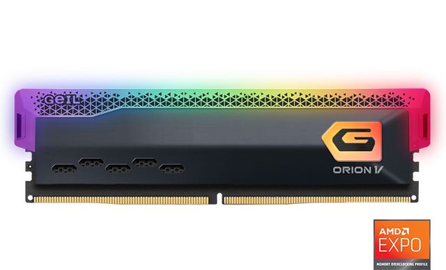 GEIL RAM 16GB DDR5 ORION V RGB-GRAY PC5-44800 5600MHZ 38-44-44-84