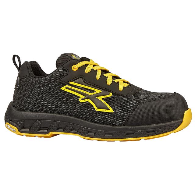 Calzatura di sicurezza Maverick Red Ego S3S ESD - numero 43 - nero/giallo - U-P…