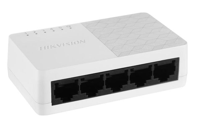 HIKVISION DS-3E0105D-O SWITCH 5 PORTE L2 UNMANAGED 10/100M RJ45 DESKTOP