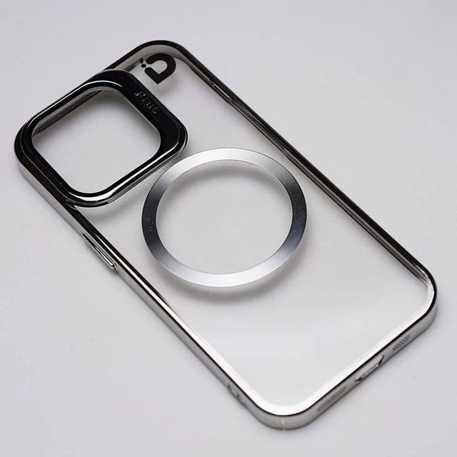IDUDE COVER TANK MAGSAFE CRYSTAL IPHONE 12 - 12 PRO SILVER