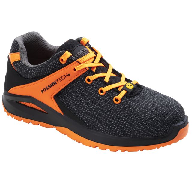 Calzatura di sicurezza Saslong Orange - S1P - numero 39 - nero/arancio fluo - R…