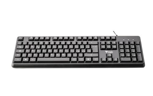 ITEK DGT C01 TASTIERA USB 105 TASTI QWERTY FULL SIZE NERO