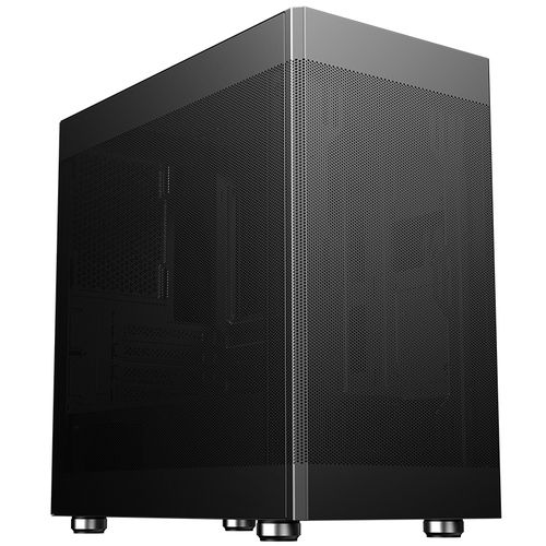 ITEK PROMESH 35B CASE GAMING OFFICE MINI TOWER mATX TYPE-C 2 x USB 3 - 3 LATI M…