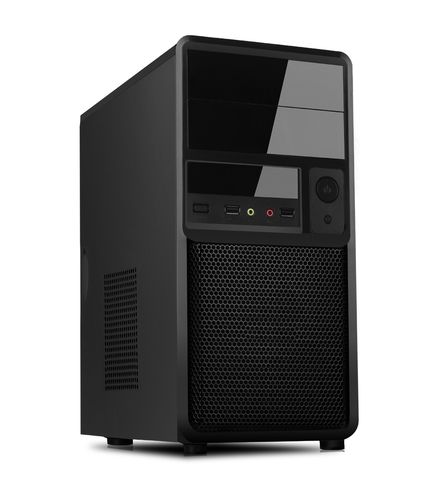 ITEK SPIDER CASE MINI TOWER SCHEDA MADRE SUPPORTATA MICRO ATX ALIMENTATORE 500W…