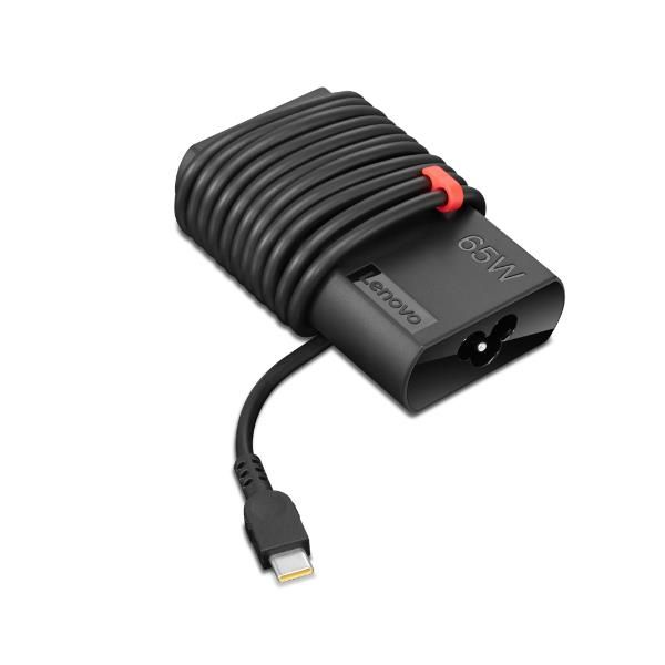 LENOVO THINKPAD SLIM 65W AC ADAPTER ALIMENTATORE (USB-C) NERO