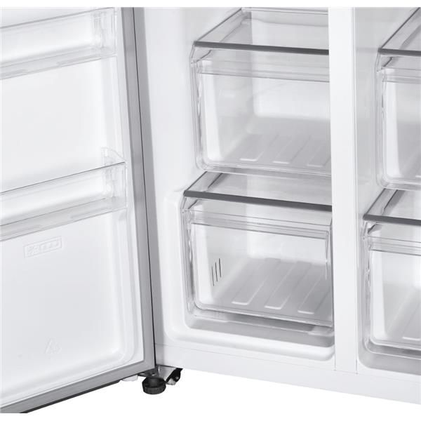 Candy CHSBSO-6174XWD, Libera installazione, Porta americana, Acciaio inox, Touc…