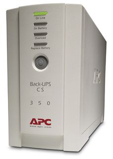 APC Back-UPS CS 350 - UPS - 120 V c.a. V - 210 Watt - 350 VA - USB - connettori…