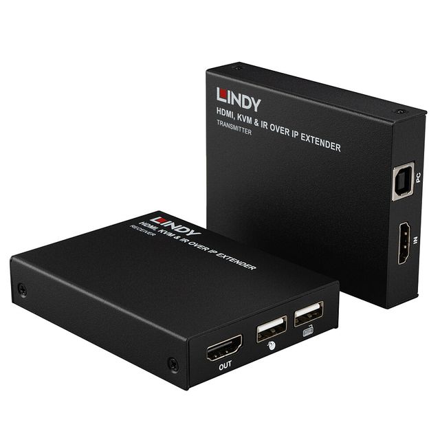 LINDY EXTENDER HDMI KVM - IR OVER IP