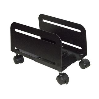 LINK CARRELLINO PORTA PC REGOLABILE DA 11.9 CM A 20.9 CM IN ACCIAIO CON ROTELLE…