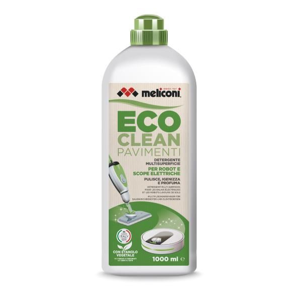 MELICONI ECO CLEAN DETERGENTE PAVIMENTI PER ROBOT E SCOPE ELETTRICHE FLACONE DA…