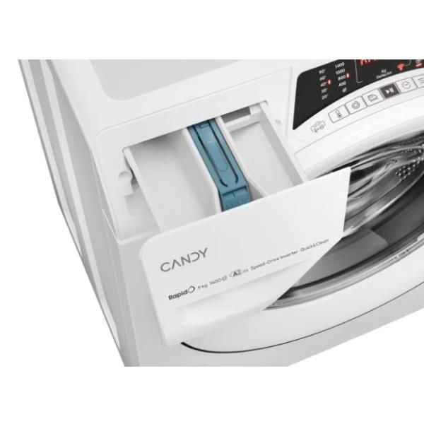 Candy RO 496DWM7/1-S - Lavatrice WiFi - larghezza: 60 cm - prof. 53 cm - altezz…