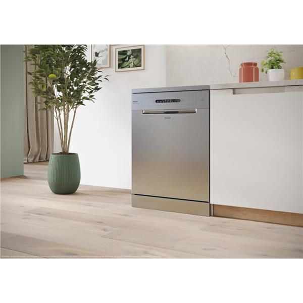 Candy RapidÓ CF 3E7L0S, Libera installazione, Acciaio Inox, 13 coperti, Led