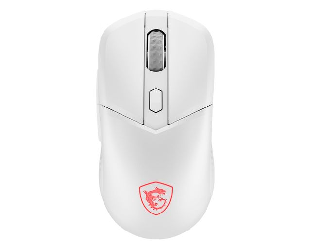 MSI MOUSE VERSA 300 W BIANCO, WIRELESS, OTTICO, 8000DPI,6 PULSANTI CON ROTELLA