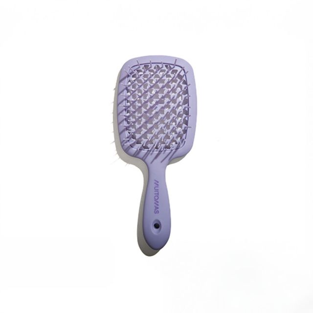 MUITOMAS SPAZZOLA PER CAPELLI STRUTTURA CON FORI E MANICO ERGONOMICO VIOLA