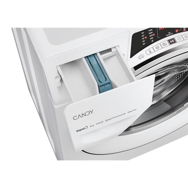 Candy RapidÓ RO 1486DWMCT/1-S - Lavatrice WiFi - larghezza: 60 cm - prof. 53 cm…