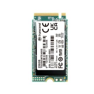 256GB M.2 2242 PCIe Gen3x4 NVMe 3D TLC DRAM-less