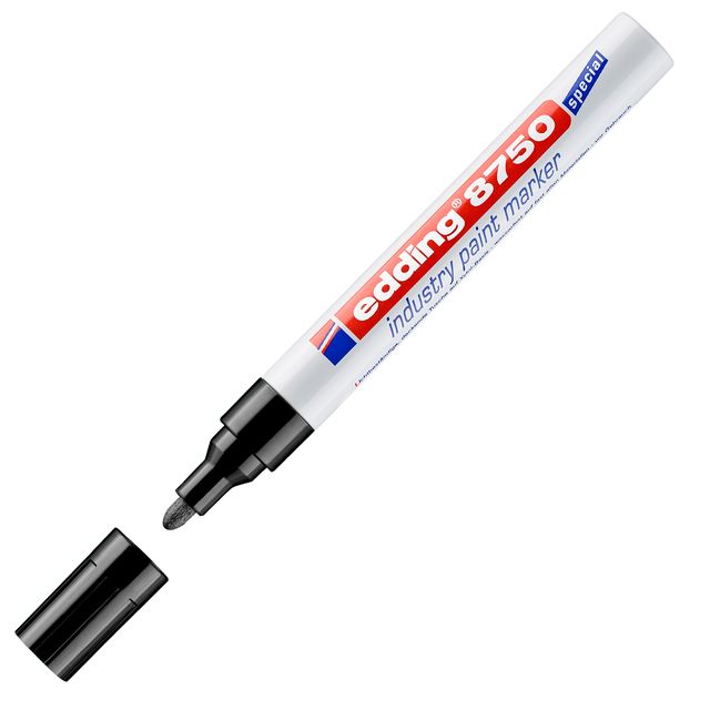 Marcatore speciale a vernice Edding 8750 NERO