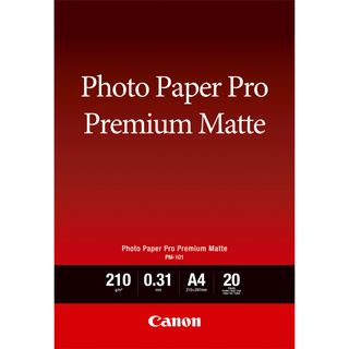 Canon - Carta fotografica Premium Matte PM-101 - A4 - 20 Fogli - 8657B005