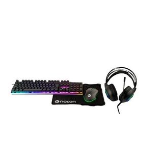 NACON BUNDLE PC (TASTIERA, MOUSE, TAPPETINO , CUFFIE)