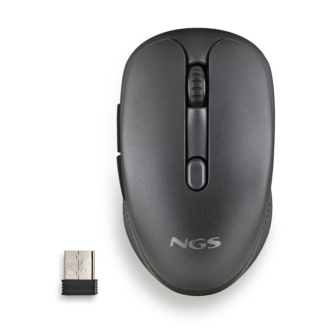 NGS EVO RUST MOUSE RICARICABILE WIRELESS 2.4 GHz TASTI SILENZIOSI 3 LIVELLI DPI…