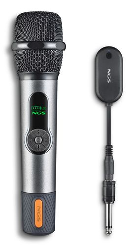NGS MICROFONO DINAMICO SENZA FILO 2.4 GHZ