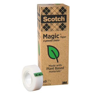 Nastro adesivo Scotch® Magic™ Più Verde 19 mm x 33 m trasparente opaco - torre …