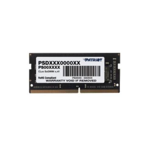 PATRIOT SIGNATURE MEMORIA RAM 1X16GB 3.200MHZ TIPOLOGIA DDR4 TECNOLOGIA SO-DIMM