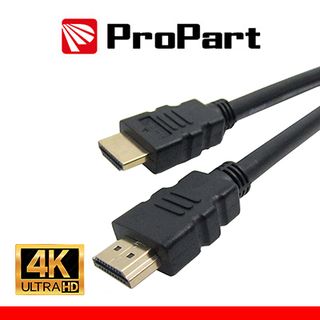 PROPART Cavo HDMI 2.0 High Speed 4K 3D con Ethernet 3m SP-SP NERO