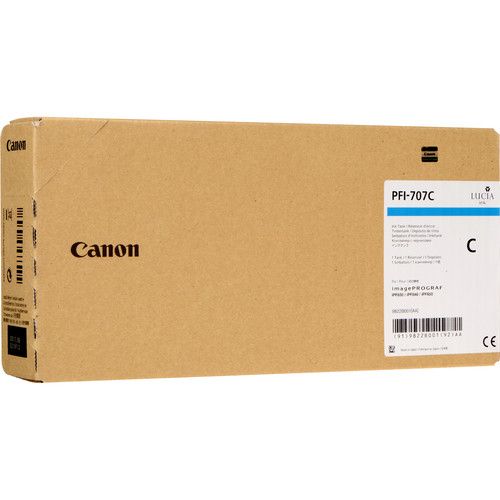 Canon - Cartuccia ink - PFI-707 - Ciano - 9822B001 - 700ml