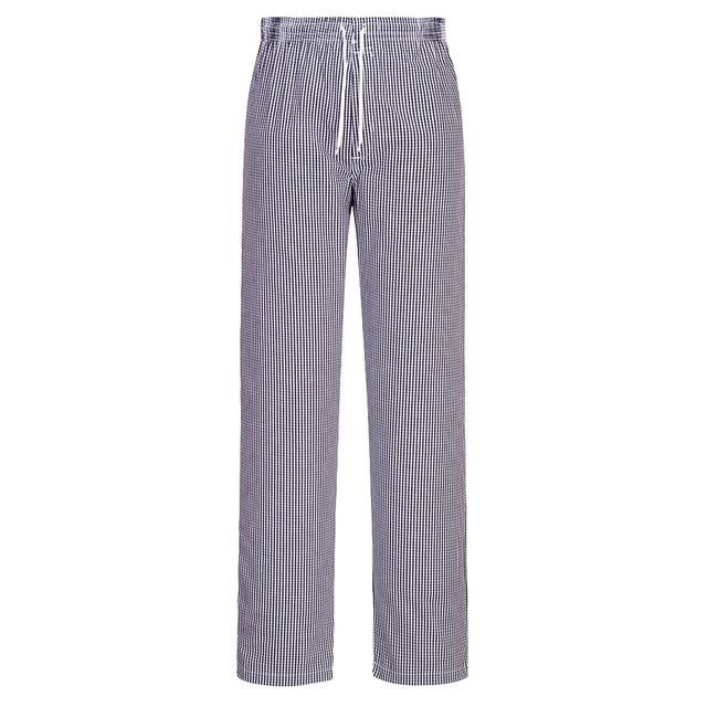 Pantaloni da cuoco Bromley tg XXL quadretti neri Portwest