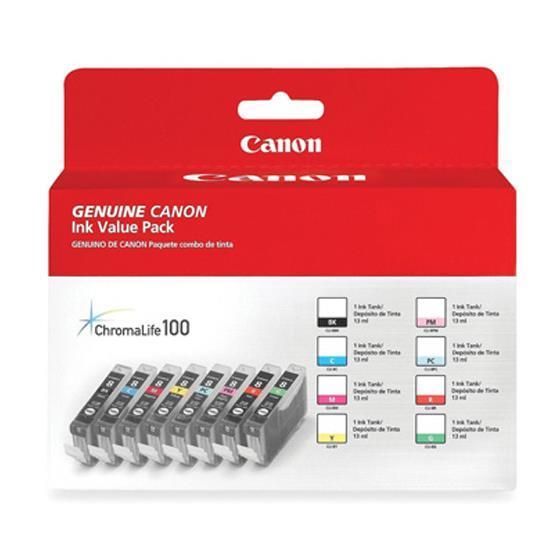 Canon - Confezione 8 cartucce ink - C/M/Y/K/C PH/M PH/R/V - 6384B010