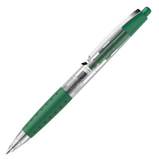 Penna gel a scatto Gelion+ punta 0.7mm verde Schneider
