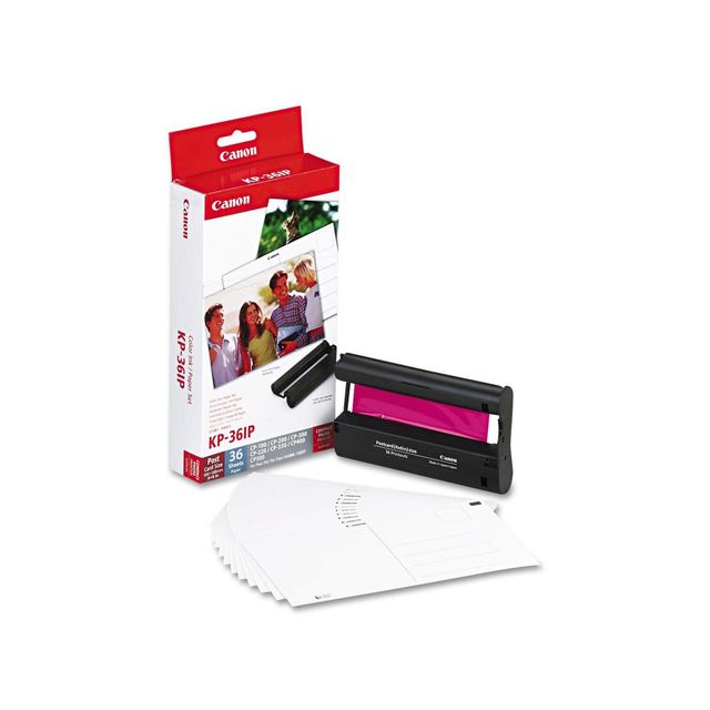 Canon - Set Carta e inchiostro Canon KP-36IP formato cartolina 36 stampe - 7737…