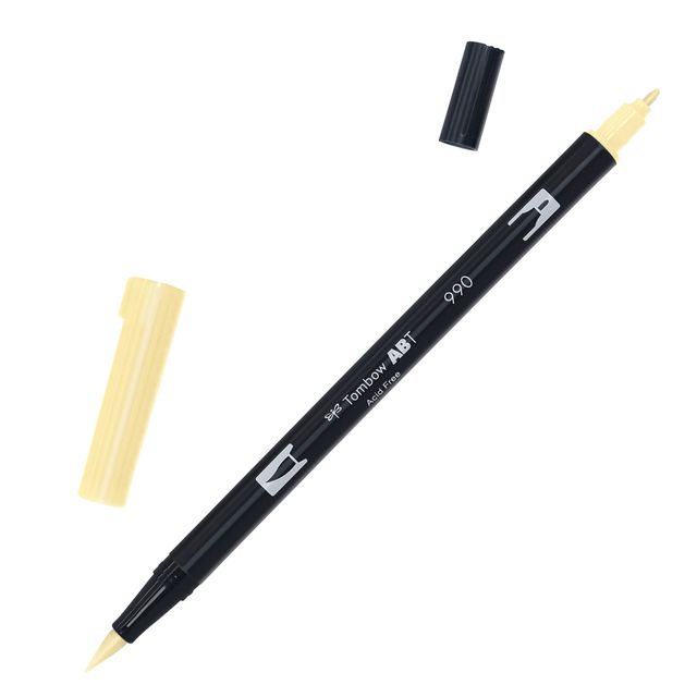 Pennarello Tombow ABT Dual Brush 990 light sand