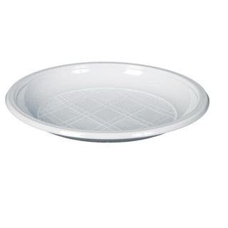 Piatti dessert in PS Ø 165 mm MultiPlate bianchi conf. 20 pezzi - 71531