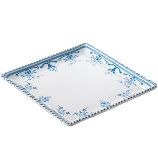 Piatto quadrato Linea Zante 17x17x2cm melamina Leone