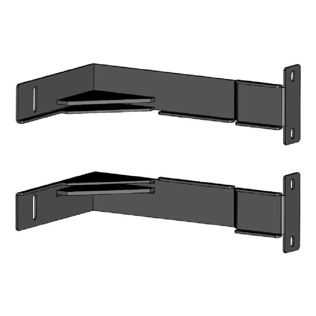 APC Easy Rack - Kit di staffe per asta - sotto - nero