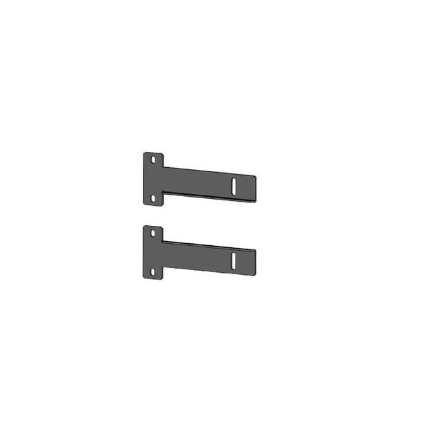 APC Easy Rack - Kit di staffe per asta - sotto - nero