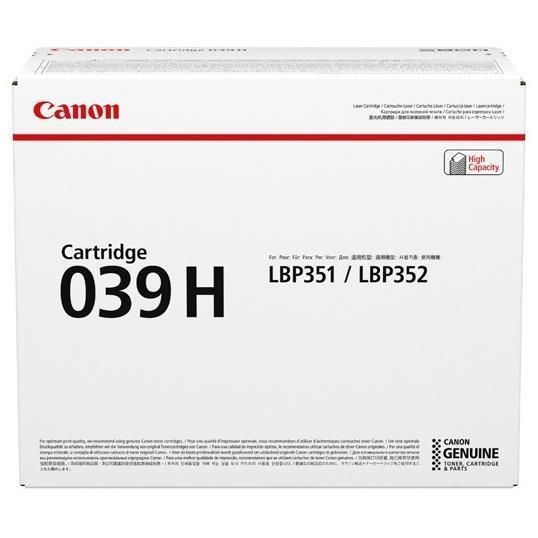 Canon 039 H - Nero - originale - cartuccia toner - per imageCLASS LBP351dn, LBP…