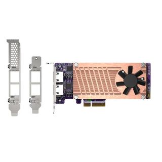 QNAP QM2-2P2G2T SCHEDA DI RETE E ADATTATORE INTERNO ETHERNET 2500 MBIT/S 2xPCIE…