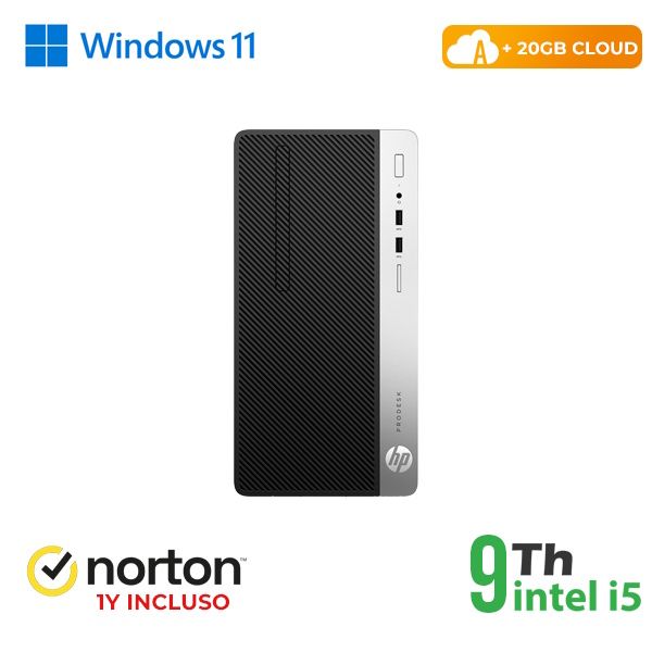RINOVO PC HP 400 G5 TOWER i5-9X00 DDR4 8GB SSD 256GB W11 CLOUD 20GB GRADE A 1T …