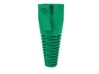 ROLINE CAPPUCCIO DI PROTEZIONE PER RJ45, TAGLIABILE, 10 PEZZI, VERDE