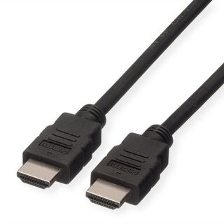 ROLINE GREEN CAVO HDMI HIGH SPEED CABLE E ETHERNET, M M, BLACK, 1M