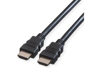 ROLINE GREEN CAVO HDMI HIGH SPEED CABLE, M/M, BLACK, 1M