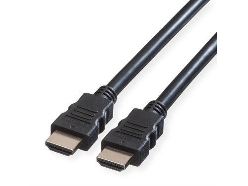 ROLINE GREEN CAVO HDMI HIGH SPEED CABLE, M/M, BLACK, 1M