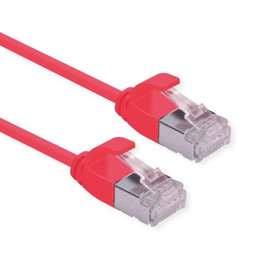 ROLINE GREEN CAVO U/FTP DATACENTER PATCHCORD CAT.6A CLASS EA, LSOH/TPE, SLIM, R…